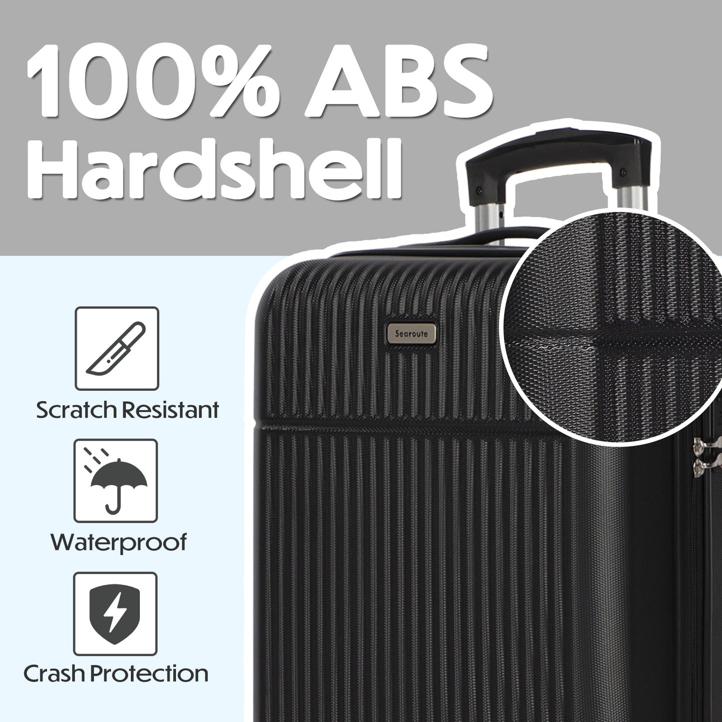 Searoute Carry on Suitcases