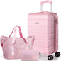 Searoute Carry-On Hand Suitcase in Pink