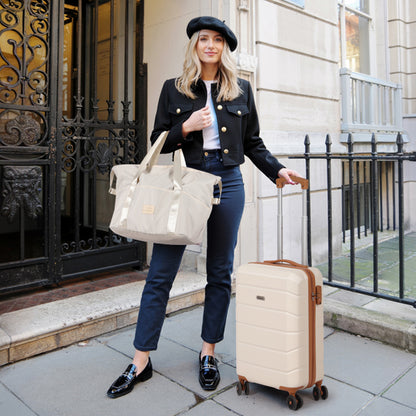 Searoute Carry-On Hand Suitcase in White